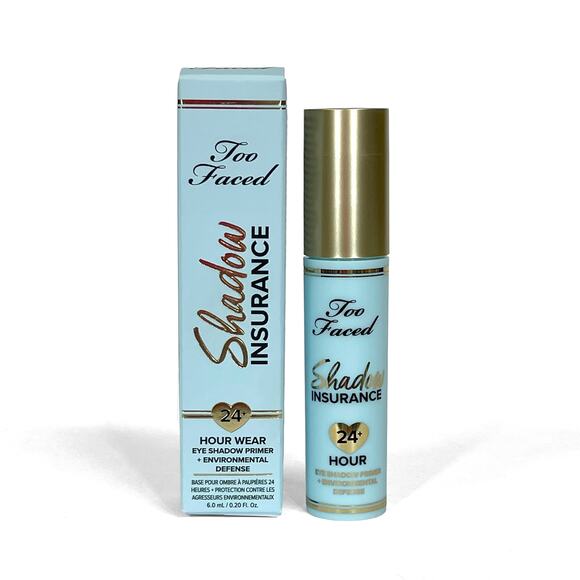 Too Faced Shadow Insurance New $28 Eye Primer 24-Hour Waterproof 0.20 fl oz - Picture 1 of 5